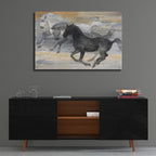 Prancing Trio by Albena Hristova - 36x24 acrylic wall art in a room
