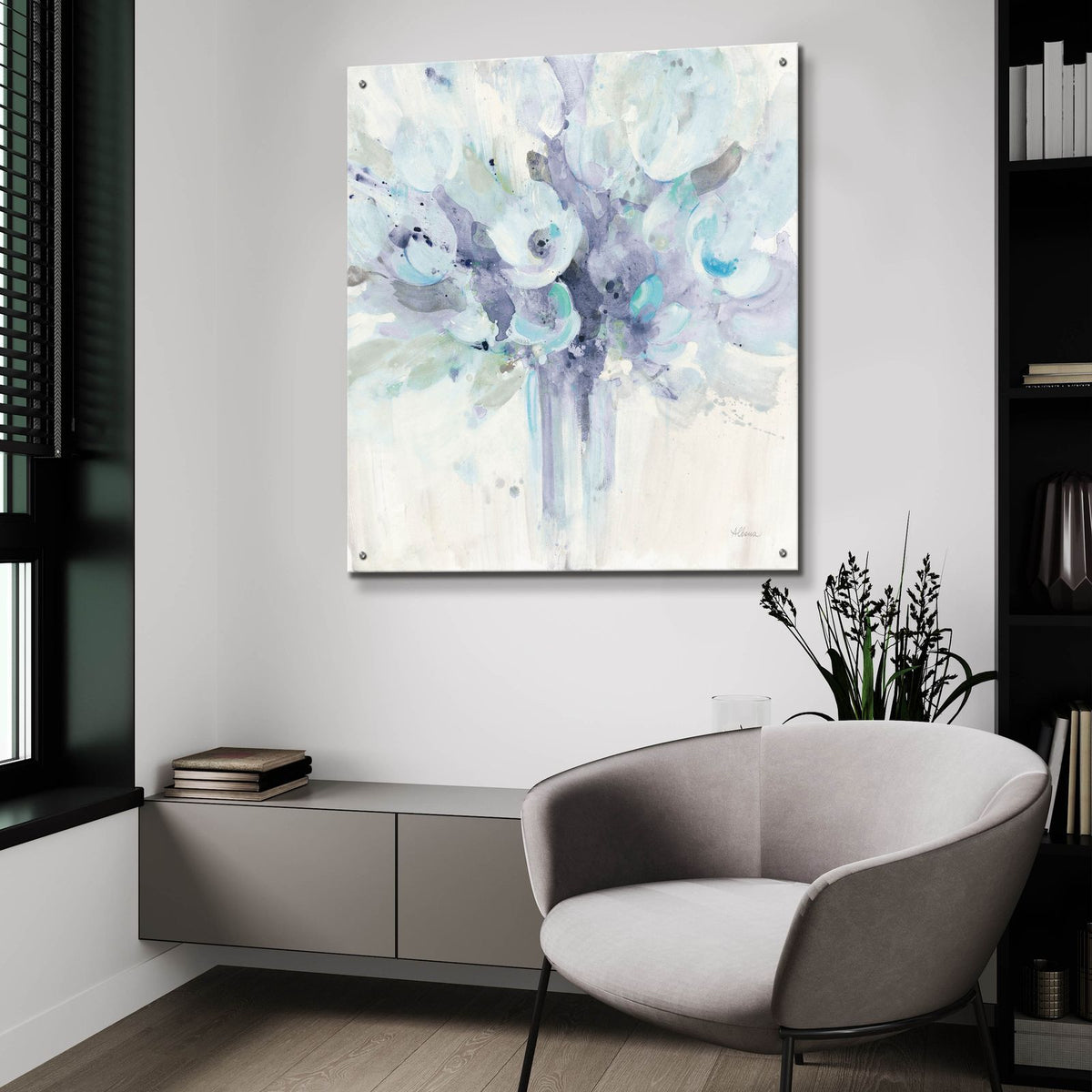 Sun Kissed Cool by Albena Hristova - 36x36 acrylic wall art in a room