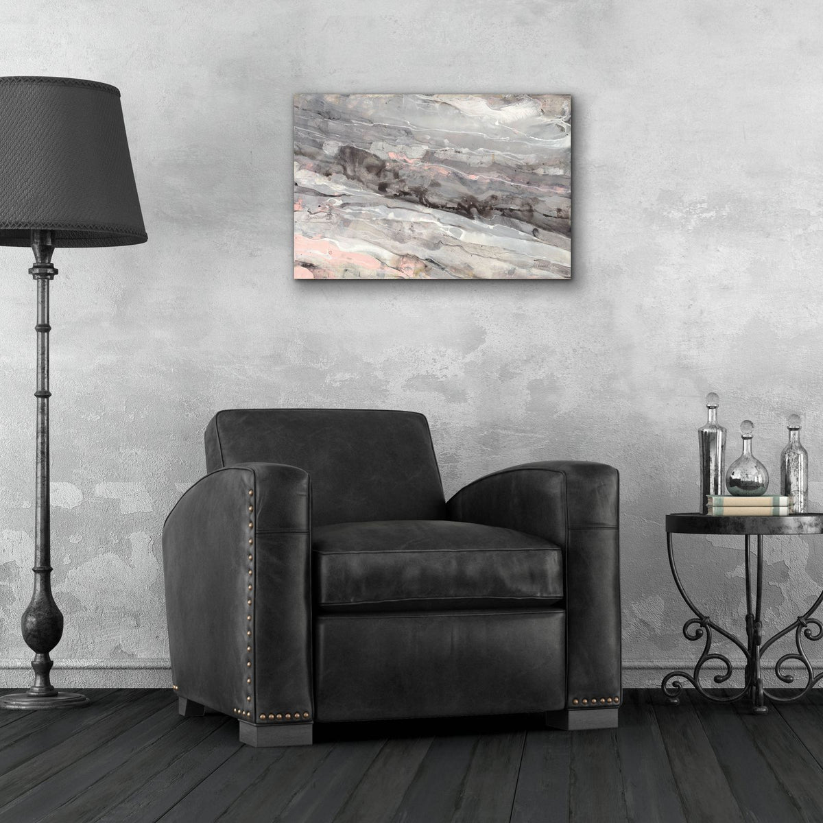 Albaster Blush by Albena Hristova - 24x16 acrylic wall art in a room