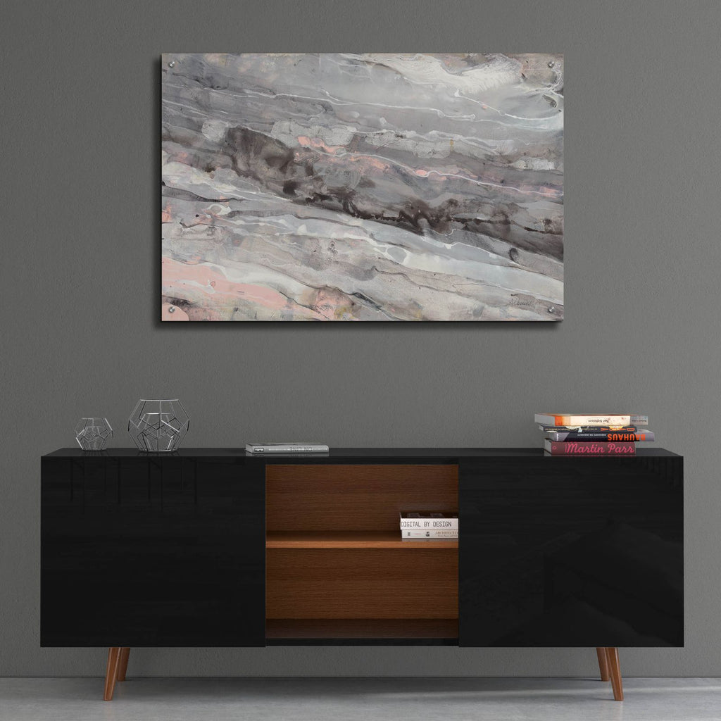 Albaster Blush by Albena Hristova - 36x24 acrylic wall art in a room