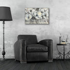 Floral Fantasy by Albena Hristova - 24x16 acrylic wall art in a room