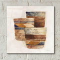 Desert Still Life 2 Navy by Albena Hristova - 12x12 acrylic wall art in a room