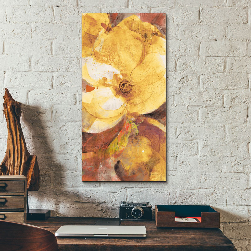 Fall Garden 1 by Albena Hristova - 12x24 acrylic wall art in a room