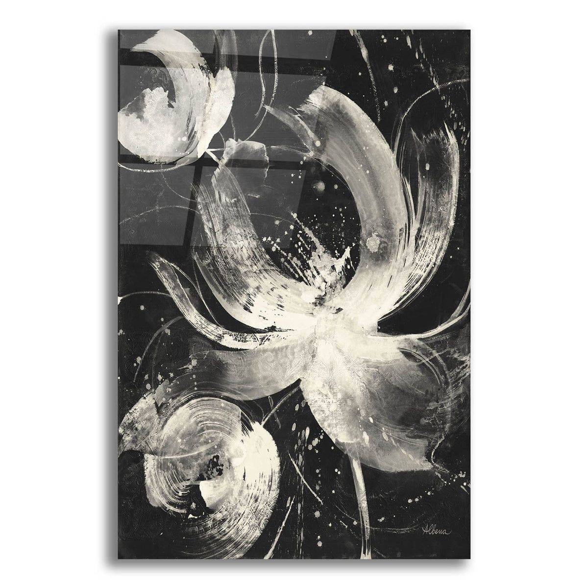 Bold 3 Dark Vertical by Albena Hristova acrylic glass wall art