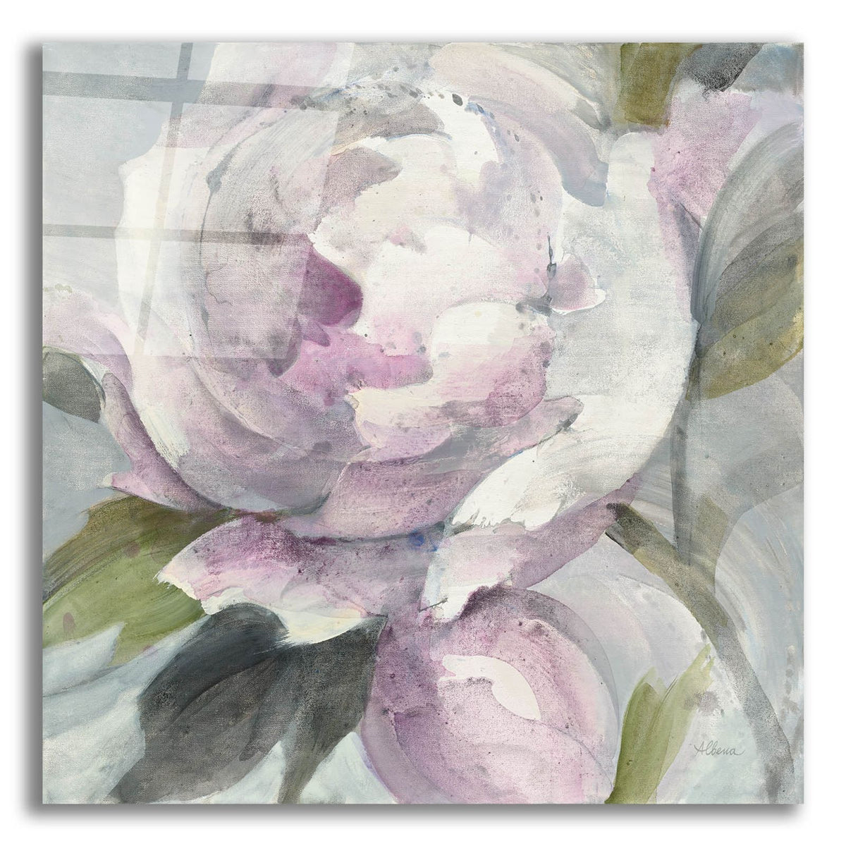 Twilight Peony by Albena Hristova acrylic glass wall art
