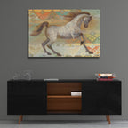 Grand Entrance Southwest Boho by Albena Hristova - 36x24 acrylic wall art in a room