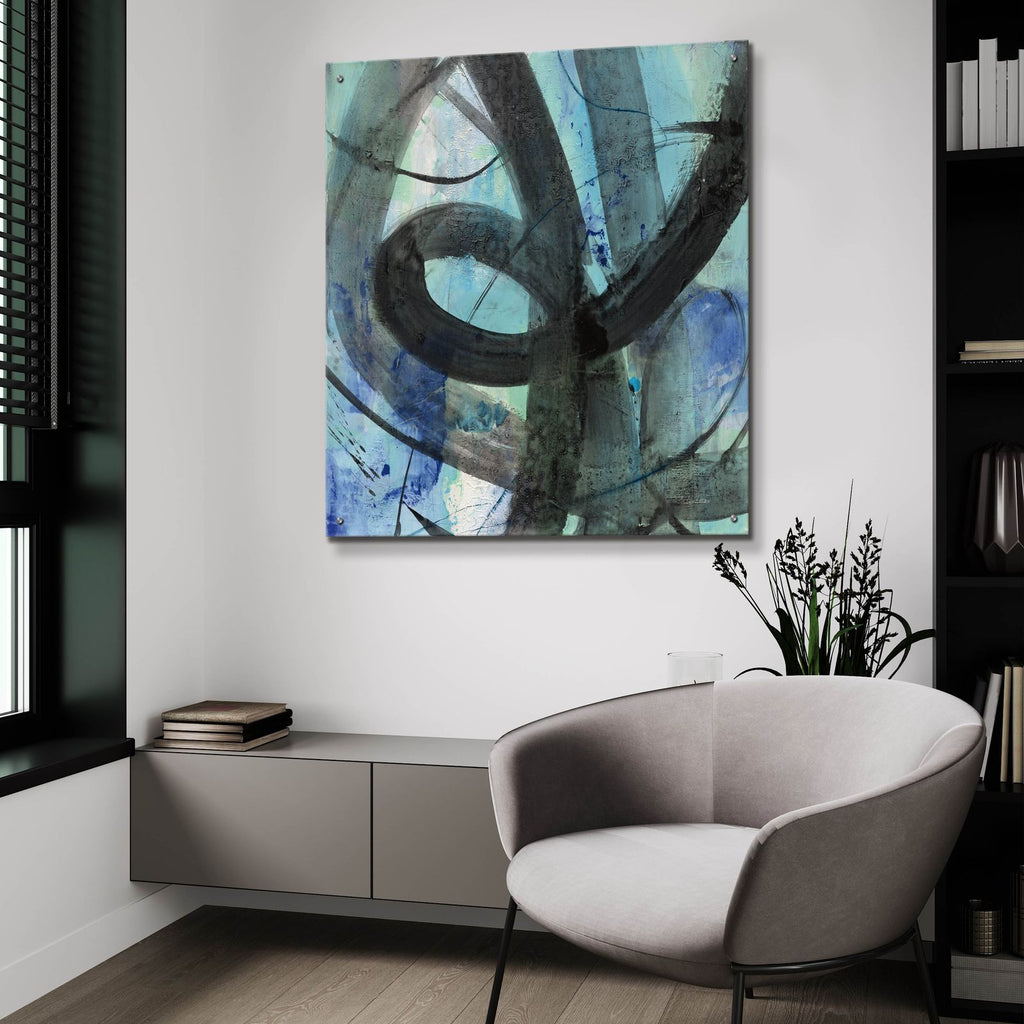 Into The Deep 2 by Albena Hristova - 36x36 acrylic wall art in a room