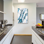 Abstract Splash by Albena Hristova - 24x36 acrylic wall art in a room
