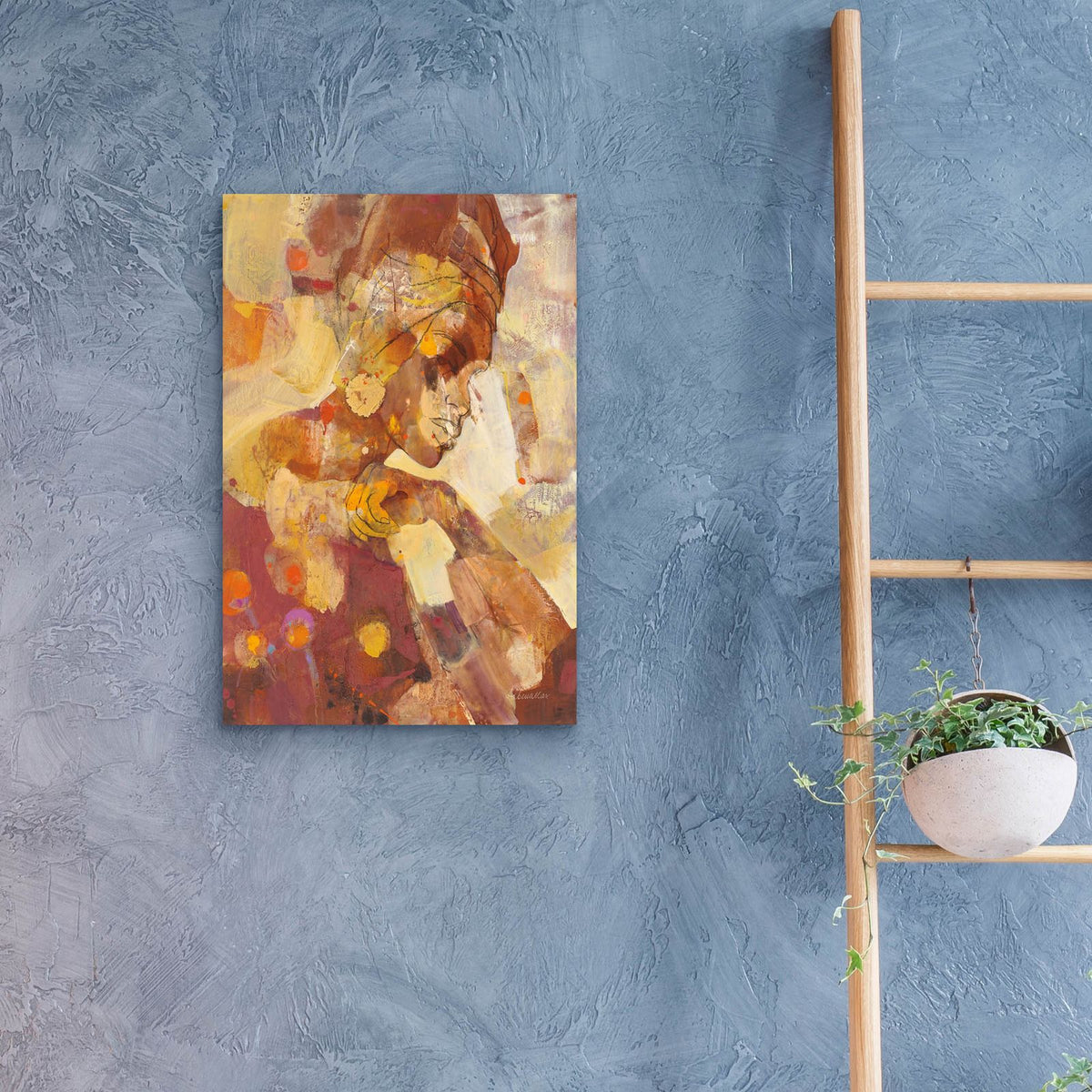 Celebrate Beauty 1 by Albena Hristova - 16x24 acrylic wall art in a room