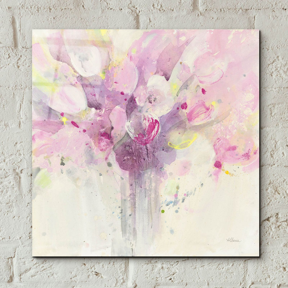 Pretty In Spring by Albena Hristova - 12x12 acrylic wall art in a room