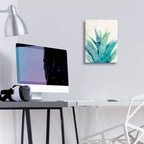 Cool Aloe by Albena Hristova - 12x16 acrylic wall art in a room