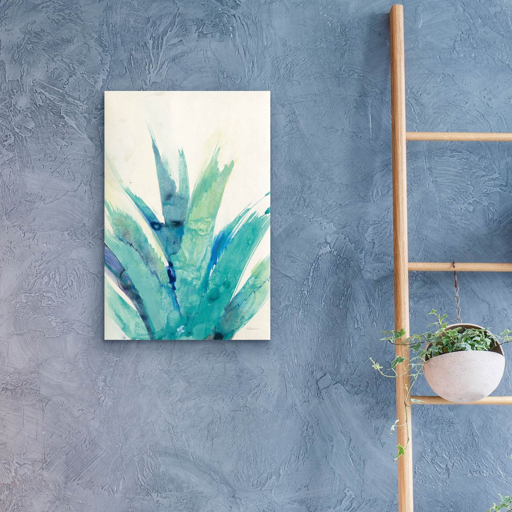 Cool Aloe by Albena Hristova - 16x24 acrylic wall art in a room