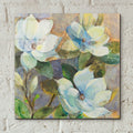 May Magnolias by Albena Hristova - 12x12 acrylic wall art in a room