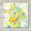 Kaleidoscope Horse 3 by Albena Hristova - 12x12 acrylic wall art in a room