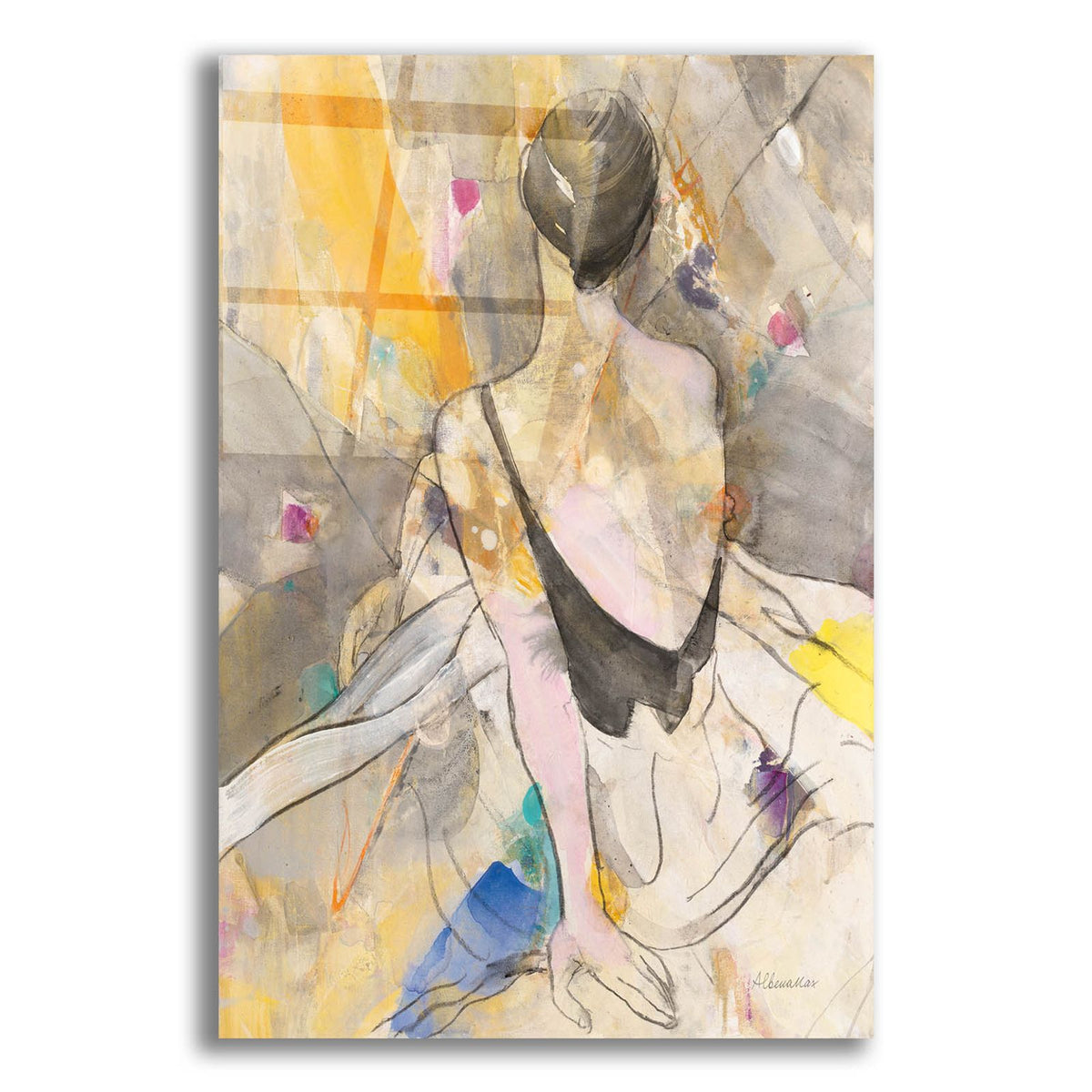 Ballerina 2 by Albena Hristova acrylic glass wall art