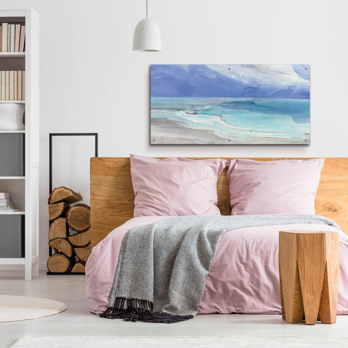 Grand View 1 by Albena Hristova - 48x24 acrylic wall art in a room
