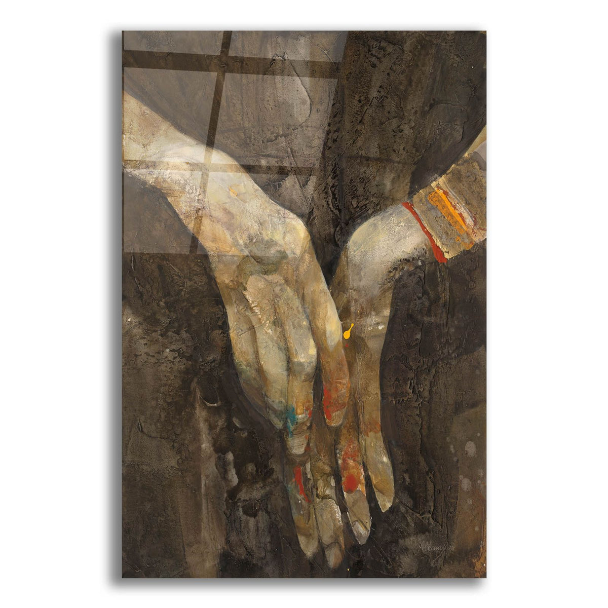 Hands Of Time 2 by Albena Hristova acrylic glass wall art