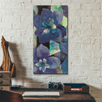 Violet Row 1 by Albena Hristova - 12x24 acrylic wall art in a room