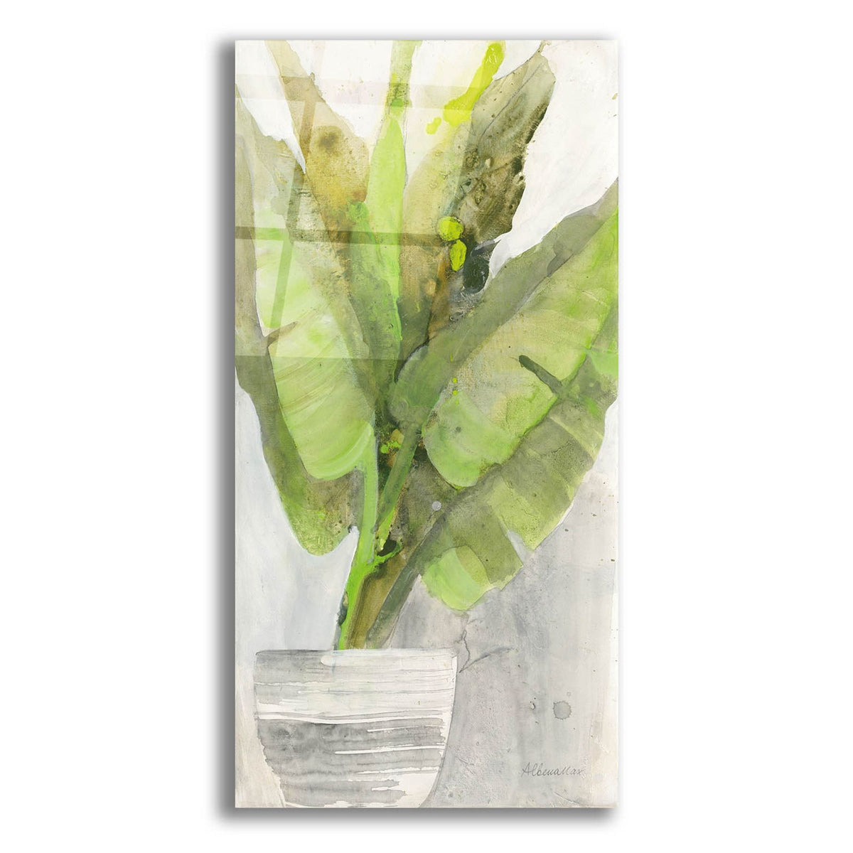 Tropical Planter 2 by Albena Hristova acrylic glass wall art