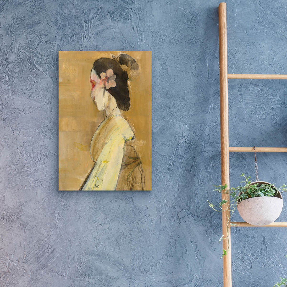 Women Of The World 6 by Albena Hristova - 16x24 acrylic wall art in a room