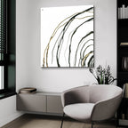 Not Quite Concentric 1 by Chris Paschke - 36x36 acrylic wall art in a room