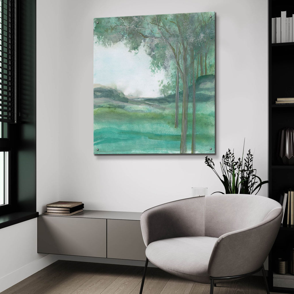Summer Nights by Chris Paschke - 36x36 acrylic wall art in a room
