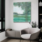 Summer Nights by Chris Paschke - 36x36 acrylic wall art in a room