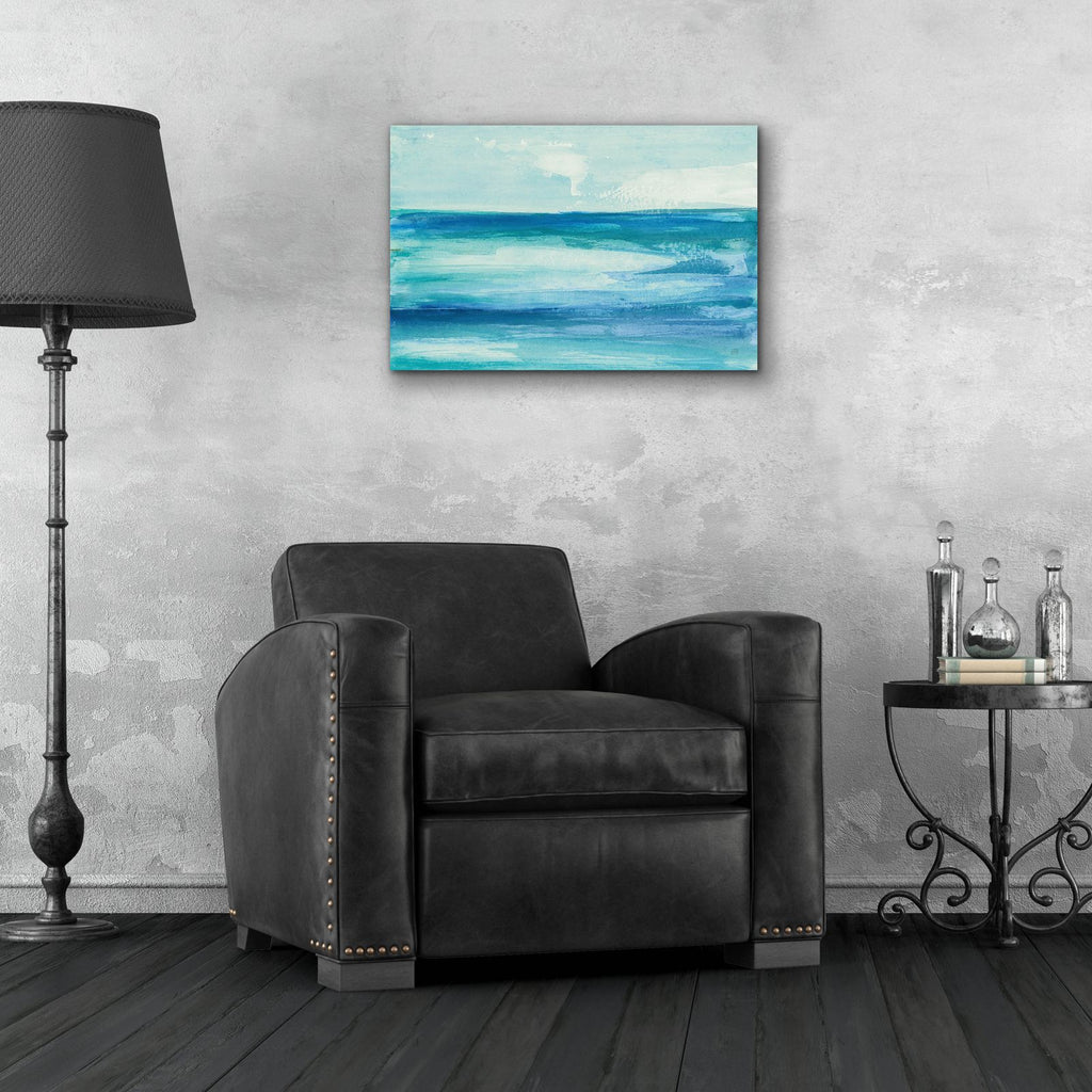 Seascape 1 by Chris Paschke - 24x16 acrylic wall art in a room
