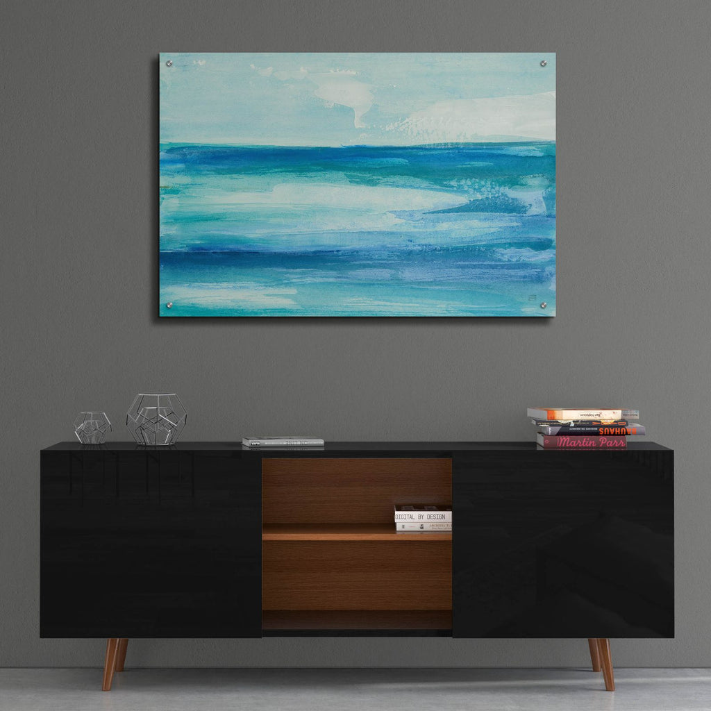 Seascape 1 by Chris Paschke - 36x24 acrylic wall art in a room