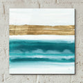 Gold Emerald 3 by Chris Paschke - 12x12 acrylic wall art in a room
