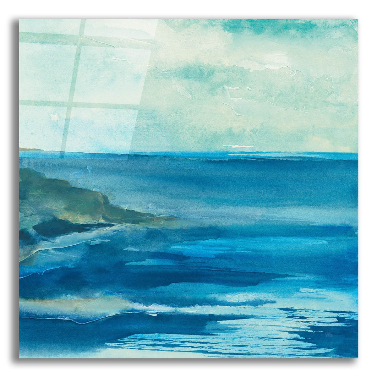 Inlet by Chris Paschke acrylic glass wall art
