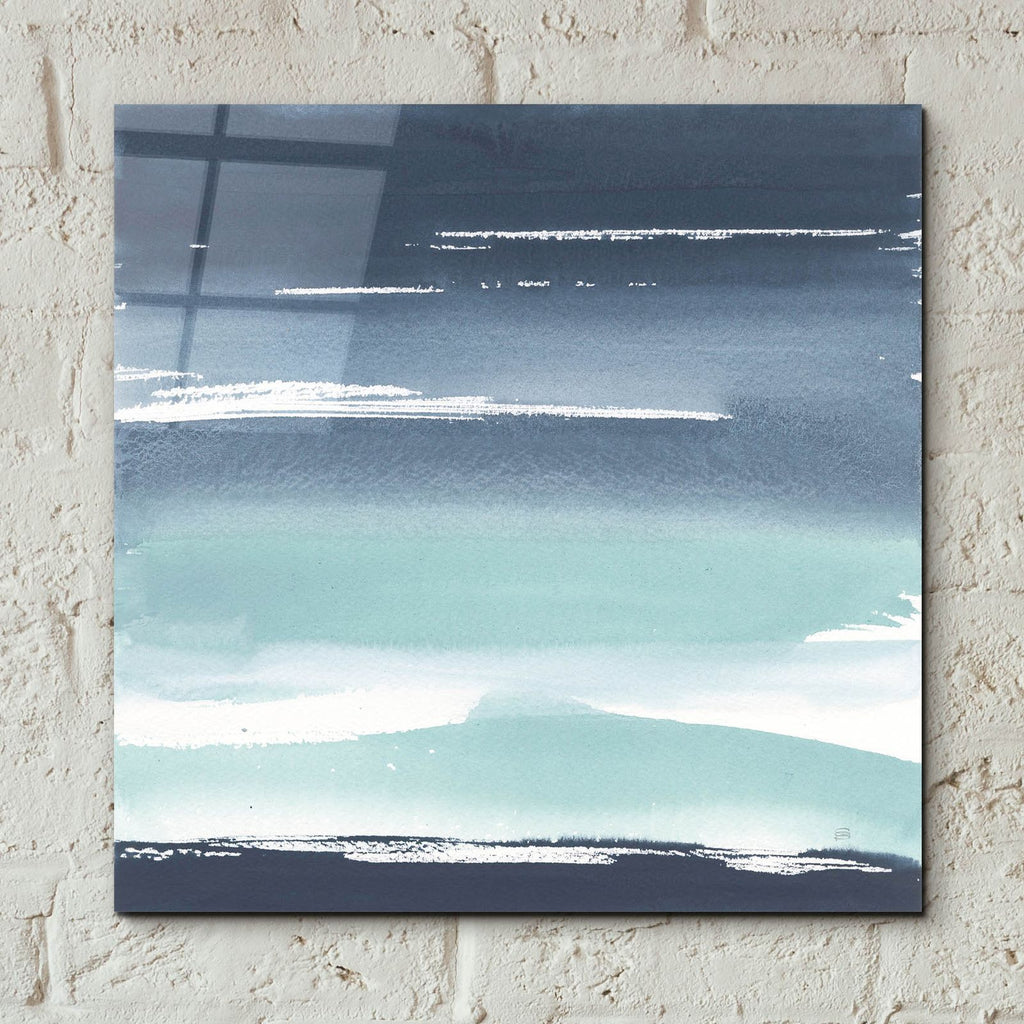Altered Seascape 4 by Chris Paschke - 12x12 acrylic wall art in a room