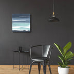 Altered Seascape 4 by Chris Paschke - 24x24 acrylic wall art in a room