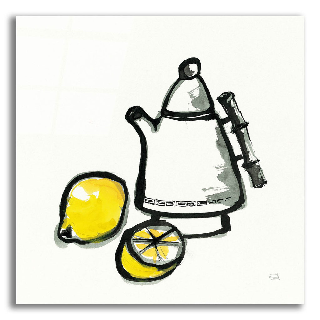 Tea And Lemons by Chris Paschke acrylic glass wall art