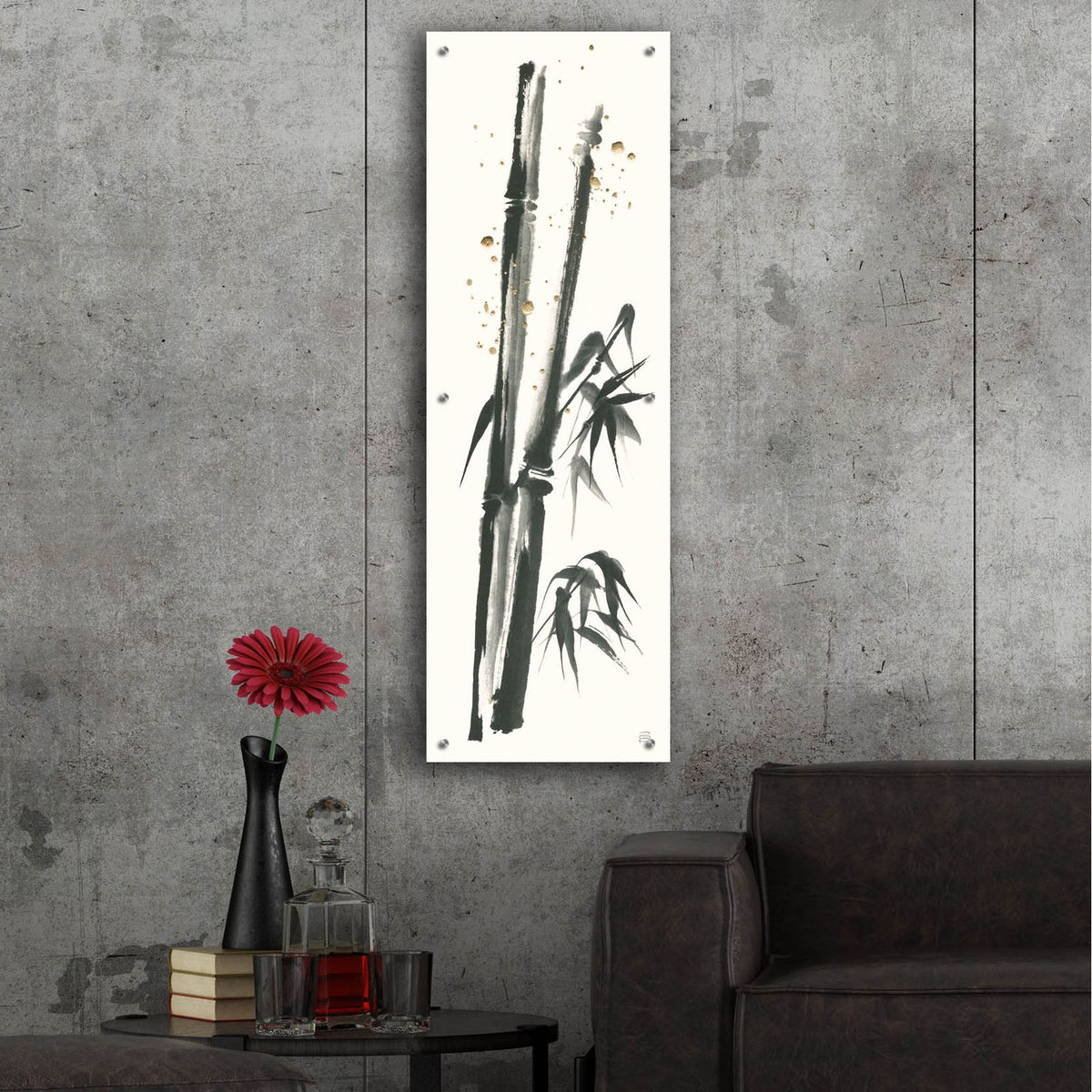 Longevity 1 by Chris Paschke - 16x48 acrylic wall art in a room