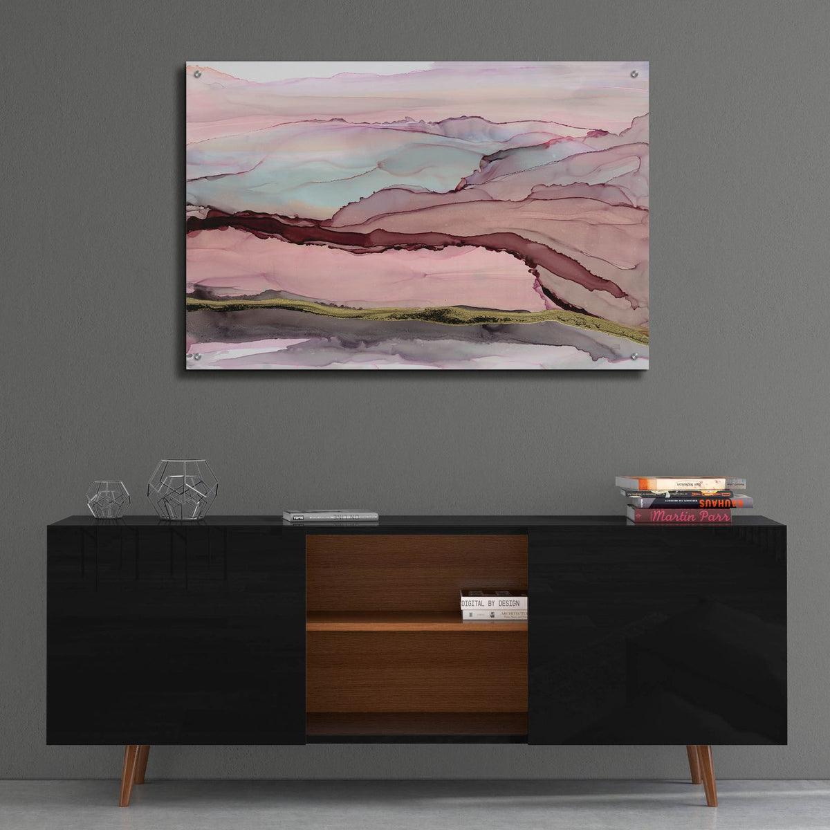 The Vineyard 2 by Chris Paschke - 36x24 acrylic wall art in a room