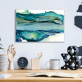 Pistachio Moss 1 by Chris Paschke - 16x12 acrylic wall art in a room