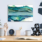 Pistachio Moss 1 by Chris Paschke - 16x12 acrylic wall art in a room