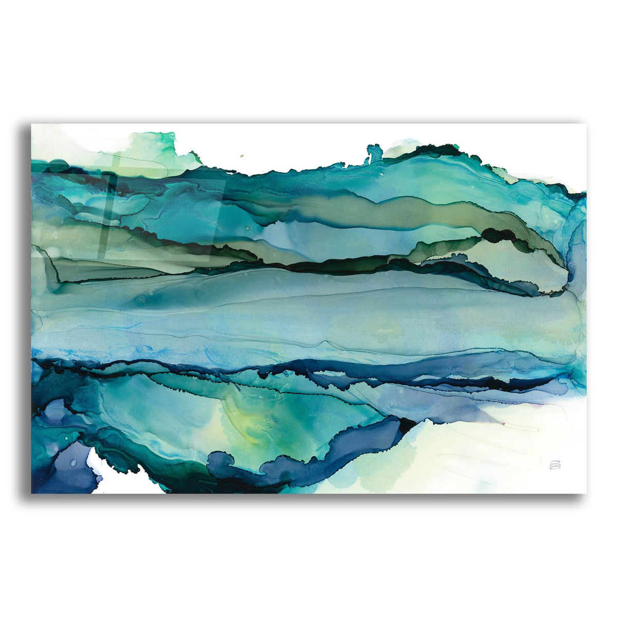Pistachio Moss 1 by Chris Paschke acrylic glass wall art