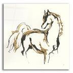 Golden Horse V3 by Chris Paschke acrylic glass wall art