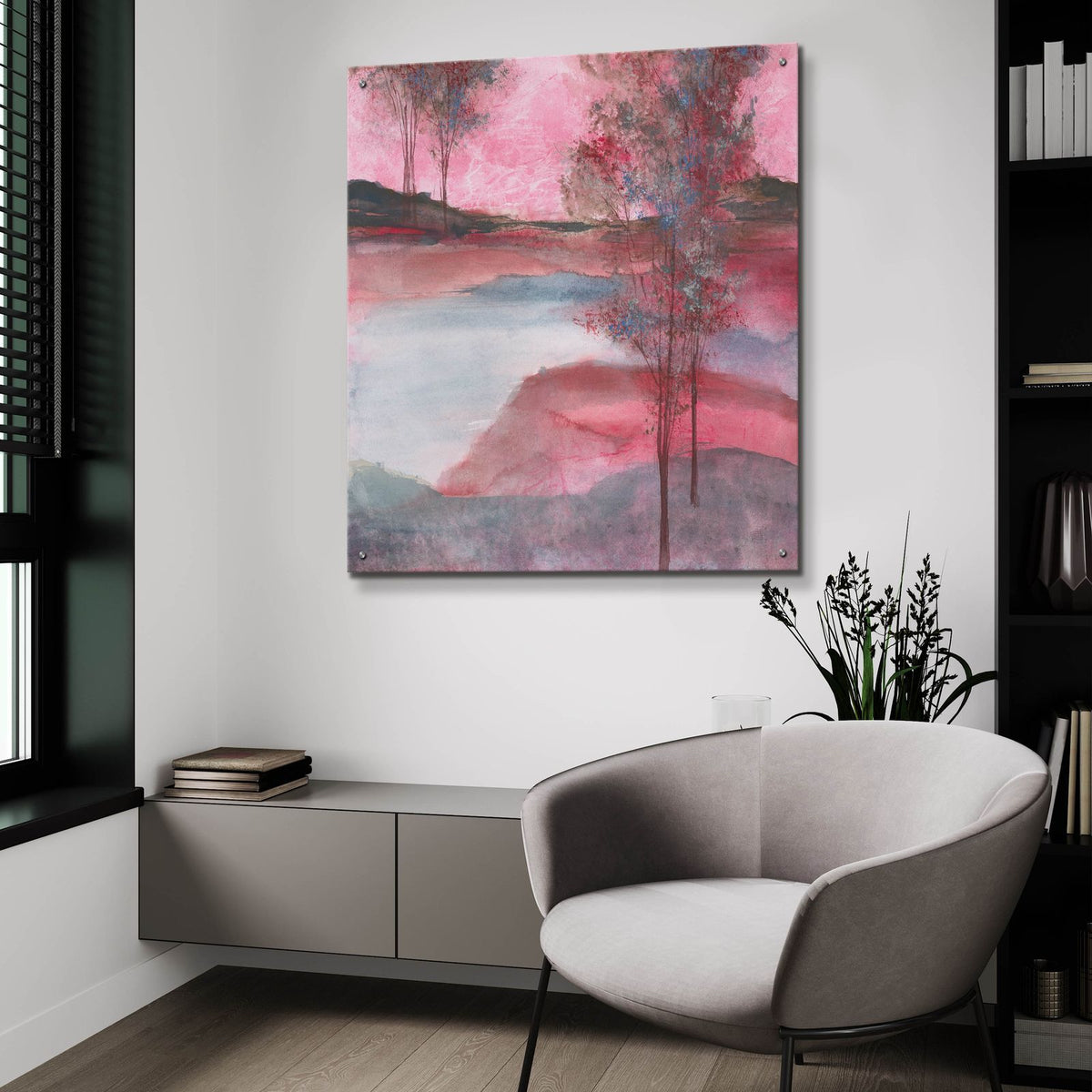 Morning Passion by Chris Paschke - 36x36 acrylic wall art in a room