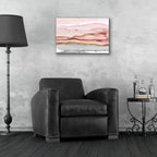 The Vineyard 1 Blush by Chris Paschke - 24x16 acrylic wall art in a room