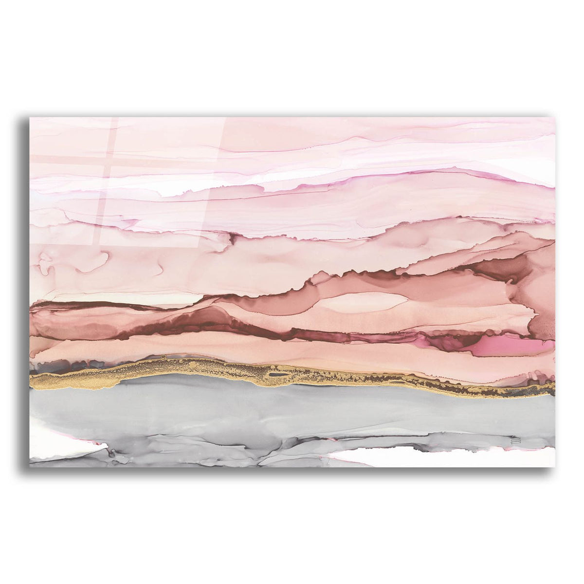 The Vineyard 1 Blush by Chris Paschke acrylic glass wall art