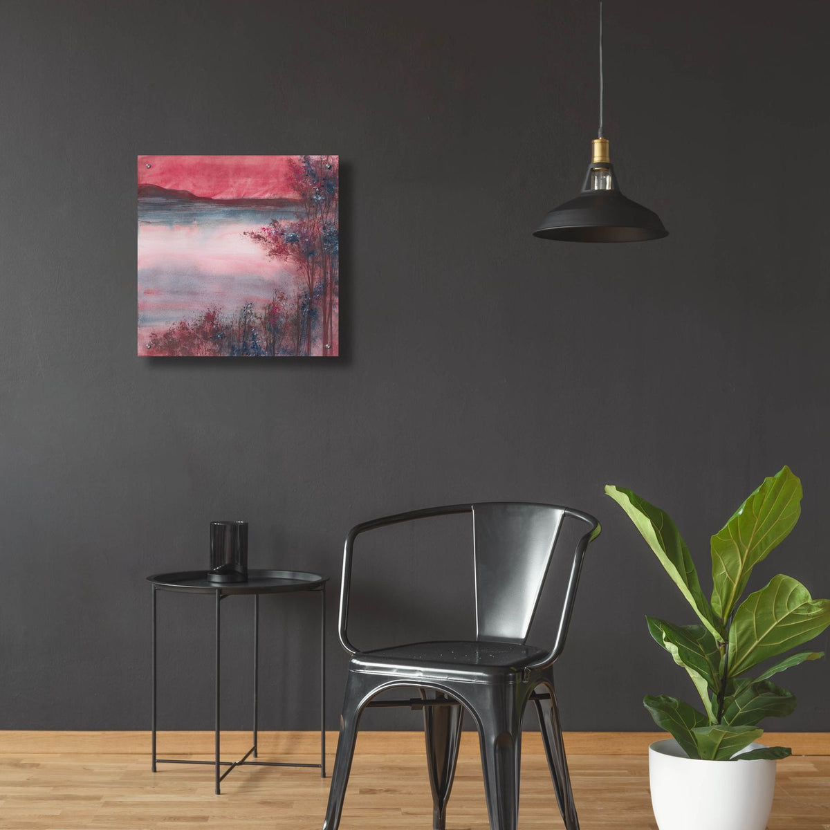 Quiet Time by Chris Paschke - 24x24 acrylic wall art in a room