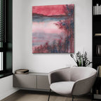 Quiet Time by Chris Paschke - 36x36 acrylic wall art in a room