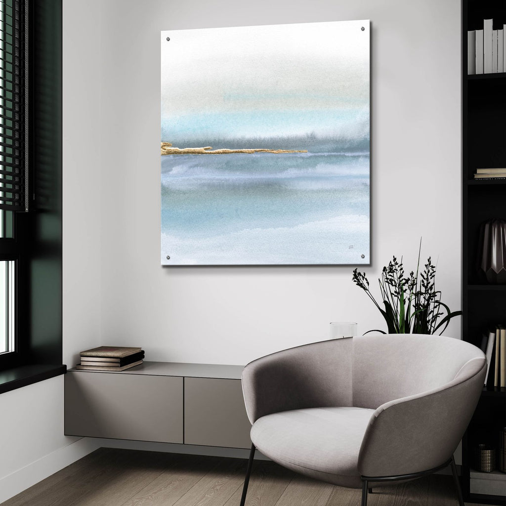 Blue Earth 2 by Chris Paschke - 36x36 acrylic wall art in a room