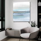 Blue Earth 2 by Chris Paschke - 36x36 acrylic wall art in a room