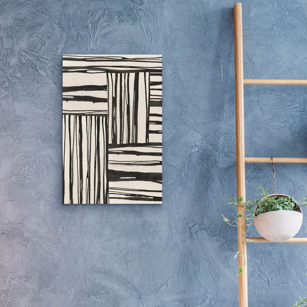 Sentiment Stripes 3 by Chris Paschke - 16x24 acrylic wall art in a room