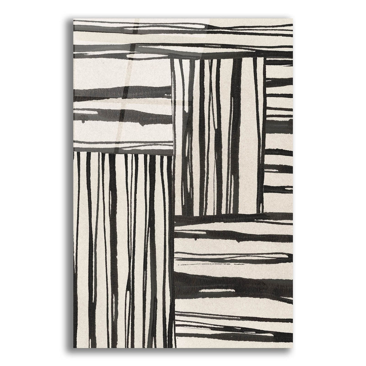 Sentiment Stripes 3 by Chris Paschke acrylic glass wall art