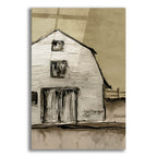 Brown Barn 3 by Chris Paschke acrylic glass wall art
